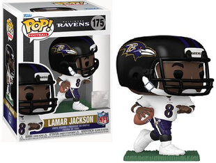 Фигурка Funko POP! NFL Ravens Ламар Джексон 175 шт. цена и информация | Атрибутика для игроков | pigu.lt