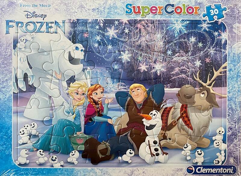 Dėlionė Clementoni Frozen (Ledo šalis), 30 d. kaina ir informacija | Dėlionės (puzzle) | pigu.lt