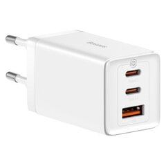 Baseus GaN5 Pro wall charger 2xUSB-C + USB, 65 Вт (black) цена и информация | Зарядные устройства для телефонов | pigu.lt