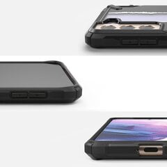 Samsung Galaxy S21 Plus - чехол для телефона Ringke Fusion X - Camo Black цена и информация | Чехлы для телефонов | pigu.lt