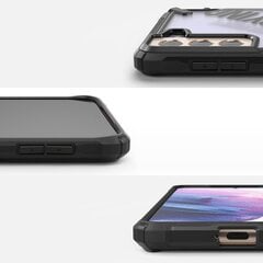 Samsung Galaxy S21 Plus - чехол для телефона Ringke Fusion X - Camo Black цена и информация | Чехлы для телефонов | pigu.lt