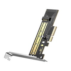 Išplėtimo kortelės disko adapteris kompiuteriui M.2 NVMe SATA PCIe 3.0 x4 32Gbps kaina ir informacija | Kompiuterių ventiliatoriai | pigu.lt