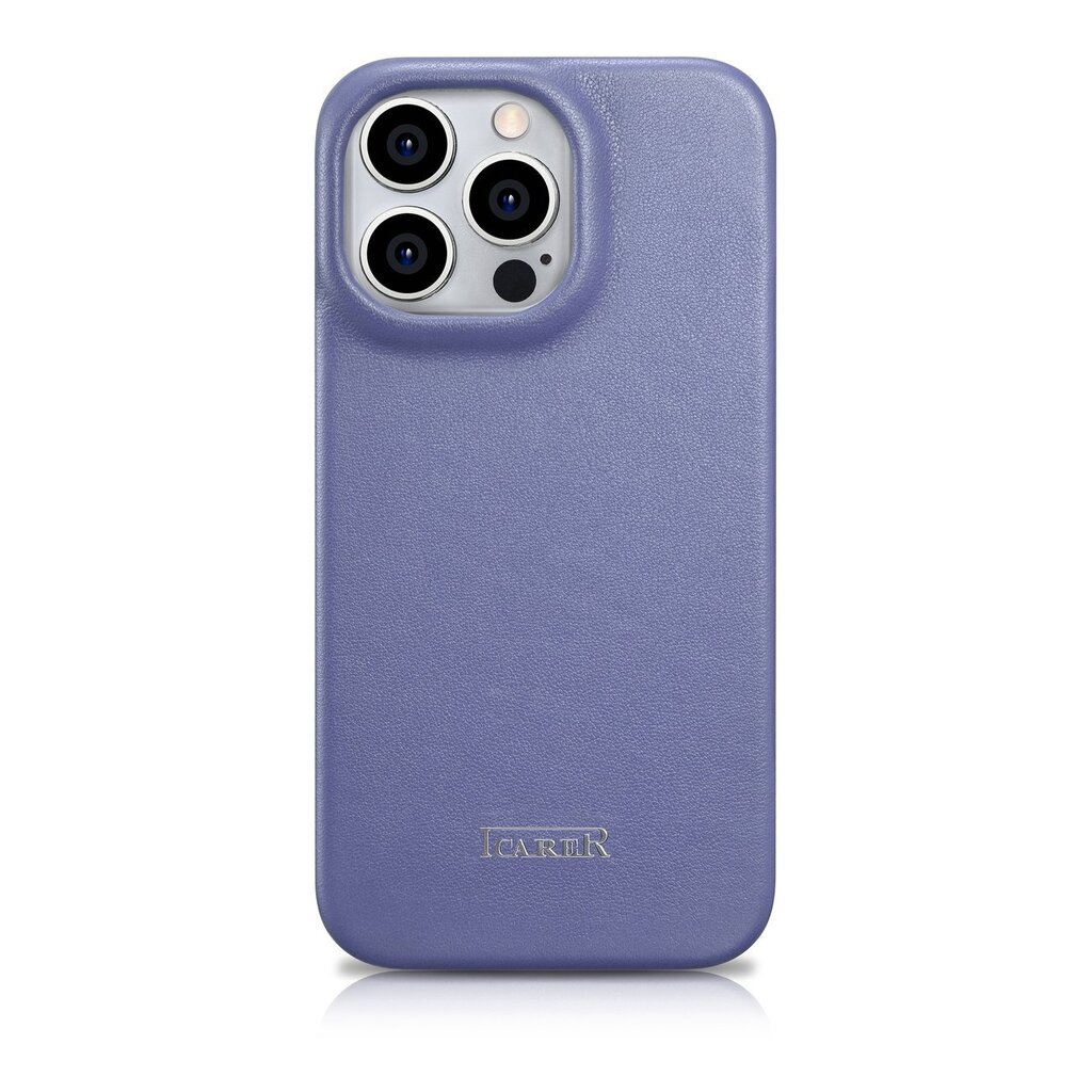 iCarer Premium Leather Case kaina ir informacija | Telefono dėklai | pigu.lt