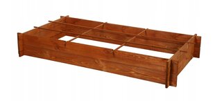 Wamar Деревянная садовая кровать, 148 x 80 см цена и информация | Теплицы | pigu.lt