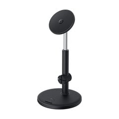 Magnetic Desktop Phone Stand Baseus MagPro self-adhesive (black) цена и информация | Держатели для телефонов | pigu.lt