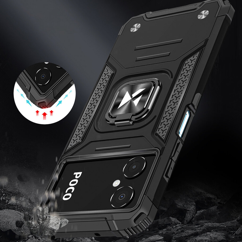 Wozinsky Ring Armor Case kaina ir informacija | Telefono dėklai | pigu.lt