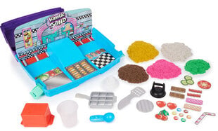 Kinetinio smėlio rinkinys dėkle Kinetic Sand Grill N'Scoop Diner kaina ir informacija | Piešimo, tapybos, lipdymo reikmenys | pigu.lt