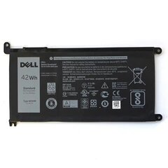 Dell WDX0R WDXOR 11.4V 3Cell 42Wh цена и информация | Аккумуляторы для ноутбуков | pigu.lt