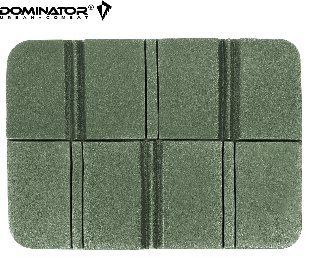 Turistinis kilimėlis Dominator Urban Combat, 38x28x0.6cm, žalias kaina ir informacija | Turistiniai čiužiniai ir kilimėliai | pigu.lt