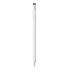 Rašiklis iPad skirtas su aktyviu keičiamu antgaliu Smooth Writing 2 su USB-C laidu baltas kaina ir informacija | Komponentų priedai | pigu.lt