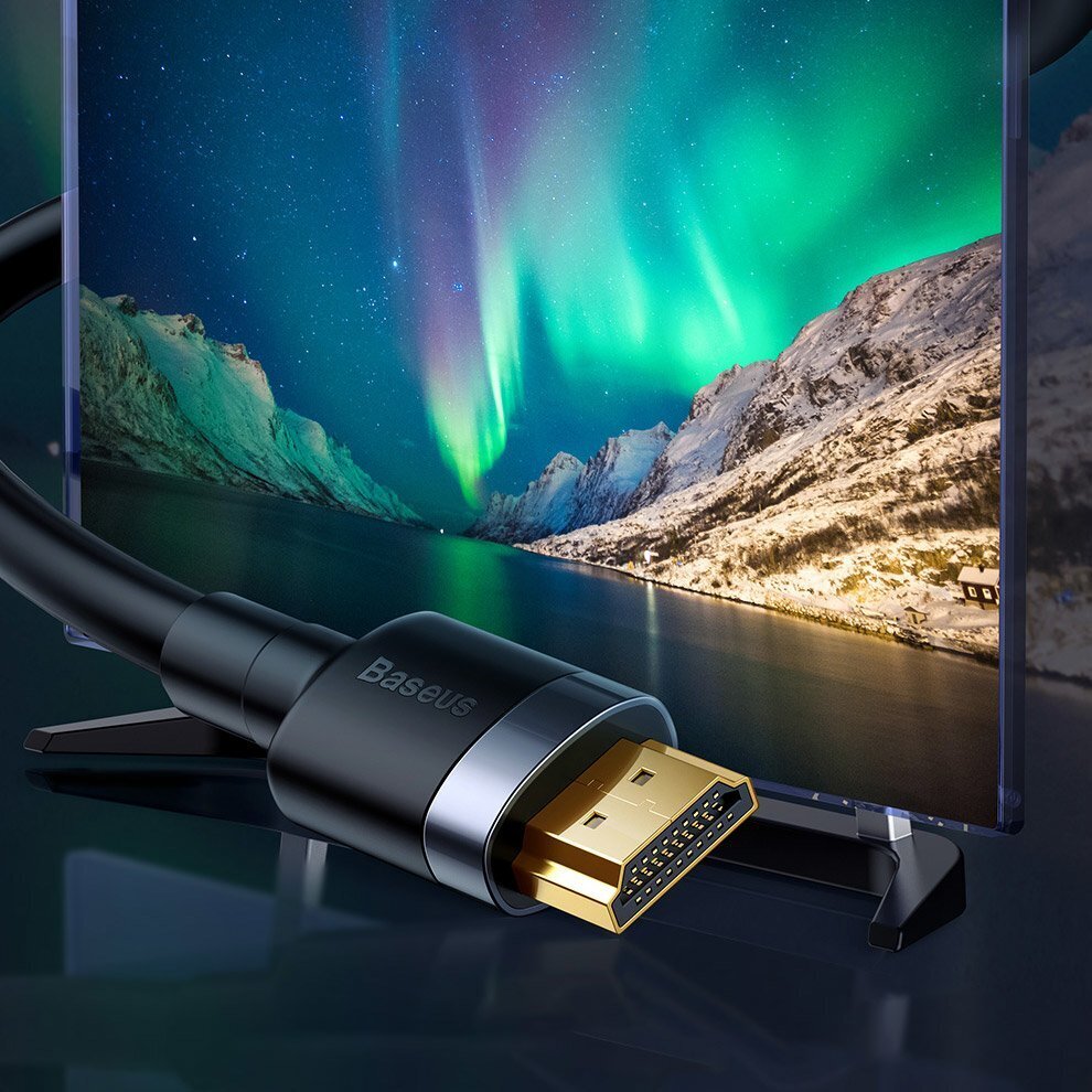 Baseus HDMI, 3 m цена и информация | Kabeliai ir laidai | pigu.lt