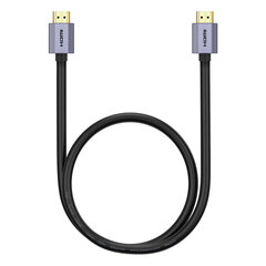 Baseus HDMI 2.0, 1 m kaina ir informacija | Kabeliai ir laidai | pigu.lt