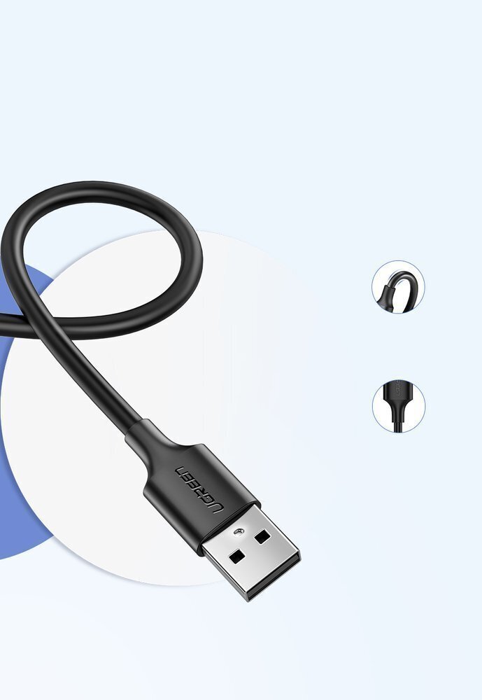 Ugreen USB/micro USB, 1 m цена и информация | Kabeliai ir laidai | pigu.lt