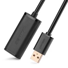 Ugreen USB 2.0, 10 m цена и информация | Кабели и провода | pigu.lt