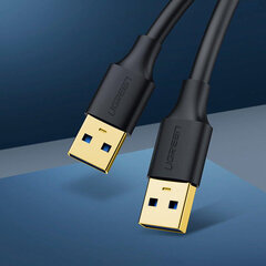 Ugreen USB 3.2, 1 m kaina ir informacija | Kabeliai ir laidai | pigu.lt