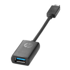 HP USB-C to USB 3.0 Адаптер цена и информация | Адаптеры, USB-разветвители | pigu.lt