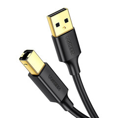 Ugreen USB-B/USB 2.0, 2 m kaina ir informacija | Kabeliai ir laidai | pigu.lt