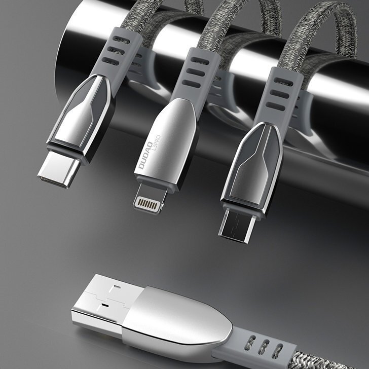 Dudao USB 2.0/mikro USB, 2 m kaina ir informacija | Kabeliai ir laidai | pigu.lt