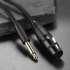 Ugreen XLR/6.35mm, 5 m цена и информация | Кабели и провода | pigu.lt