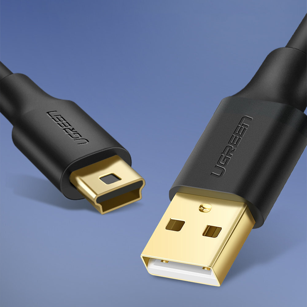 Ugreen USB/mini-USB, 0.5 m kaina ir informacija | Kabeliai ir laidai | pigu.lt