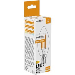 LED lemputė Avide 6.5W E14 4000K kaina ir informacija | Elektros lemputės | pigu.lt