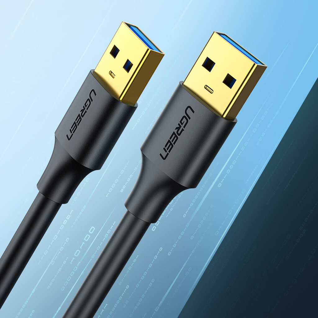 Ugreen USB-A, 0.5 m kaina ir informacija | Kabeliai ir laidai | pigu.lt