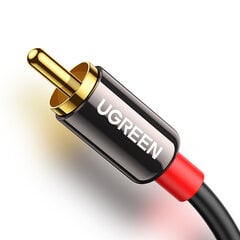 Ugreen 3,5 mm/2RCA, 1.5 m kaina ir informacija | Kabeliai ir laidai | pigu.lt