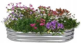 Pakelta daržo lysvė GardenLine, 120x60x30 cm kaina ir informacija | Šiltnamiai | pigu.lt