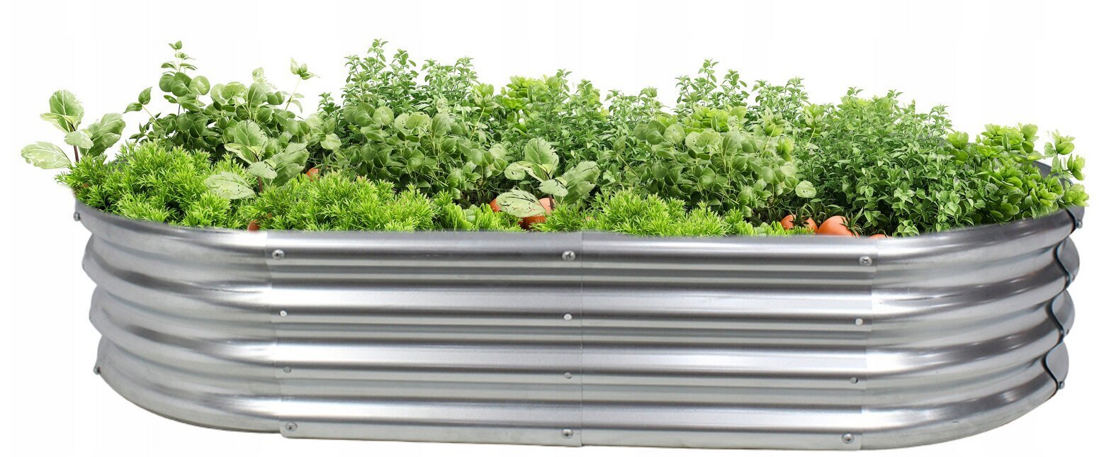Pakelta daržo lysvė GardenLine, 120x60x30 cm цена и информация | Šiltnamiai | pigu.lt