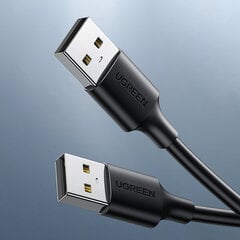 Ugreen USB 2.0, 0.25 m kaina ir informacija | Kabeliai ir laidai | pigu.lt