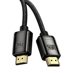 Baseus HDMI, 1 m цена и информация | Кабели и провода | pigu.lt