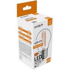 LED lemputė Avide 4.5W E27 4000K kaina ir informacija | Elektros lemputės | pigu.lt