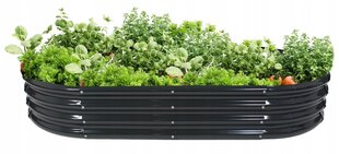 Pakelta daržo lysvė GardenLine, 240x120x30 cm kaina ir informacija | Šiltnamiai | pigu.lt