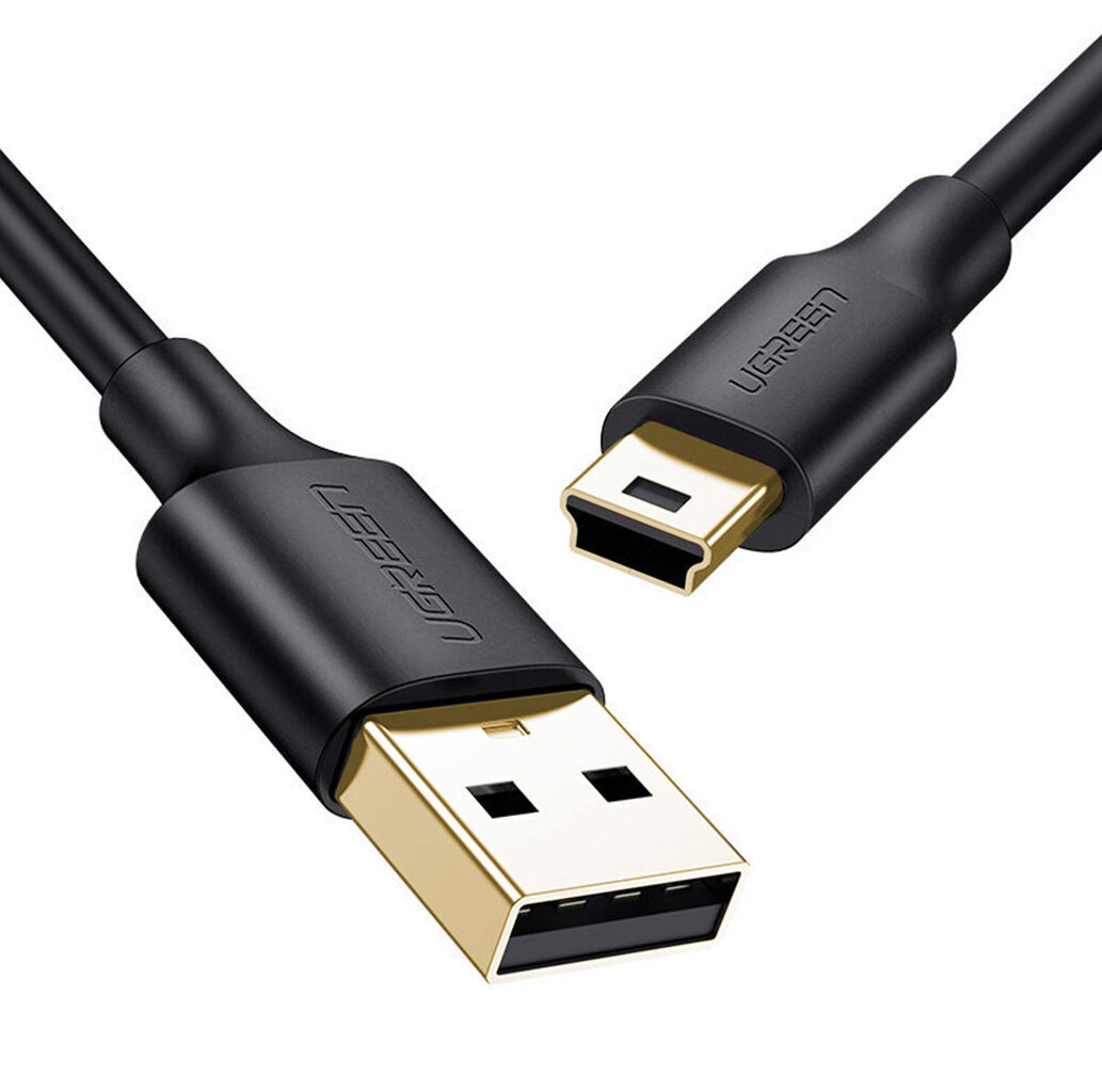 Ugreen USB/mini USB, 1 m цена и информация | Kabeliai ir laidai | pigu.lt