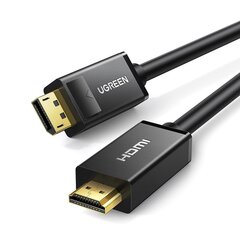 Ugreen DisplayPort/HDMI, 3 m kaina ir informacija | Kabeliai ir laidai | pigu.lt