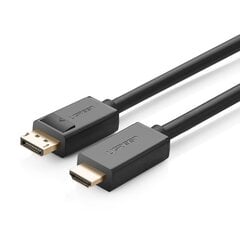 Ugreen DisplayPort/HDMI, 2 m kaina ir informacija | Kabeliai ir laidai | pigu.lt