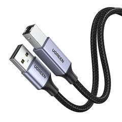 Spausdintuvo kabelis USB-B - USB 2.0 480 Mbps 5 m juodas kaina ir informacija | Adapteriai, USB šakotuvai | pigu.lt