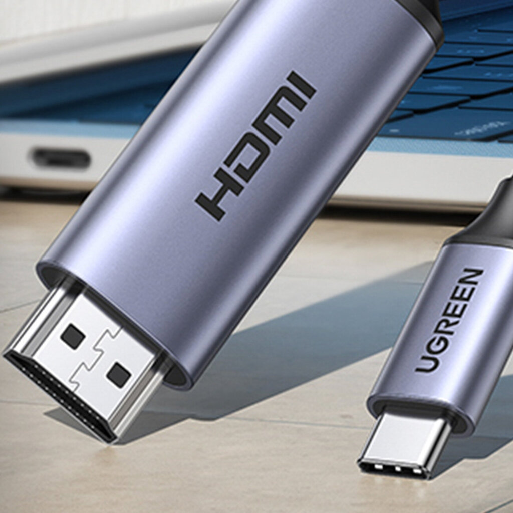 Ugreen USB-C/HDMI, 1.5 m kaina ir informacija | Kabeliai ir laidai | pigu.lt