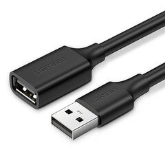 USB 2.0 ilgintuvas 480Mb/ s 3m juodas kaina ir informacija | Adapteriai, USB šakotuvai | pigu.lt