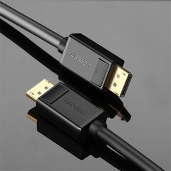 Ugreen DisplayPort, 1 m kaina ir informacija | Kabeliai ir laidai | pigu.lt