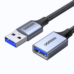 USB 3.0 ilgintuvas, 5m, pintas, juodas kaina ir informacija | Adapteriai, USB šakotuvai | pigu.lt