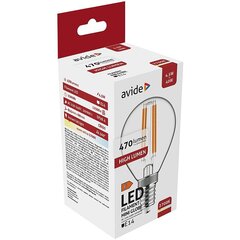 LED lemputė Avide 4.5W E14 3000K kaina ir informacija | Elektros lemputės | pigu.lt