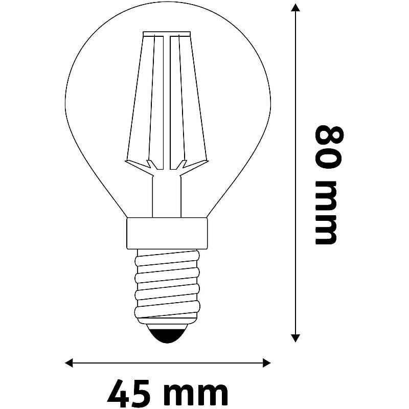 LED lemputė Avide 4.5W E14 3000K kaina ir informacija | Elektros lemputės | pigu.lt