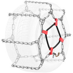 Sniego grandinės varantiesiems ratams keturračiui traktoriui - 2 vnt. kaina ir informacija | Auto reikmenys | pigu.lt