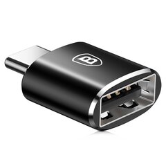 USB į USB-C OTG adapteris – juodas kaina ir informacija | Adapteriai, USB šakotuvai | pigu.lt