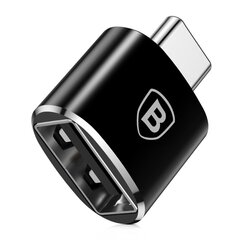 USB į USB-C OTG adapteris – juodas kaina ir informacija | Adapteriai, USB šakotuvai | pigu.lt