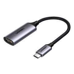 USB-C į HDMI 2.0 4K 60Hz Thunderbolt 3 adapteris pilkas kaina ir informacija | Adapteriai, USB šakotuvai | pigu.lt