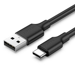 USB – USB-C Quick Charge 3.0 3A 0,25 m adapterio laidas, juodas kaina ir informacija | Adapteriai, USB šakotuvai | pigu.lt