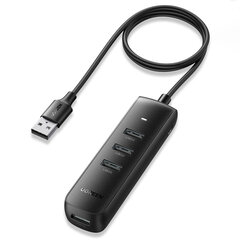 HUB USB-A prievado skirstytuvas – 4x USB 3.2 Gen 1 juodas цена и информация | Адаптеры, USB-разветвители | pigu.lt