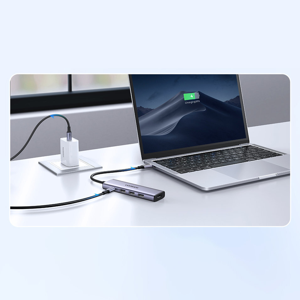 Ugreen 1021337 kaina ir informacija | Adapteriai, USB šakotuvai | pigu.lt